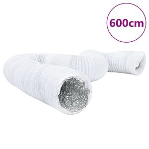 vidaXL Ventilatieslang &Oslash;15 6 m cm aluminium en PVC