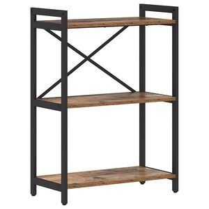 vidaXL Boekenkast 60 x 30 x 85 cm Bewerkt hout Oud hout