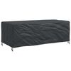 vidaXL Meubelhoes Effen Zwart 229 x 113 x 73 cm 600D
