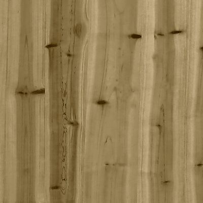 vidaXL Plantenbak 40x40x40 cm geïmpregneerd grenenhout