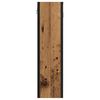vidaXL Badkamerspiegelkast 60x16x60 cm spaanplaat oud hout