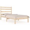 vidaXL Bedframe massief grenenhout 90x190 cm