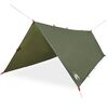 vidaXL Kampeerluifel waterdicht 406x306 cm olijfgroen