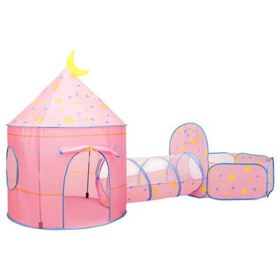 vidaXL Kinderspeeltent 301x120x128 cm roze