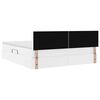 vidaXL Opslag bed met matras met opslag Puur Wit 180 x 200 cm Nep Leer