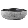 vidaXL Wasbak Ovaal Grijs (32-37) x (27-30) x 12 cm Riviersteen