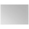 vidaXL LED Badkamer Spiegel Doorzichtig 70 x 50 cm gehard glas