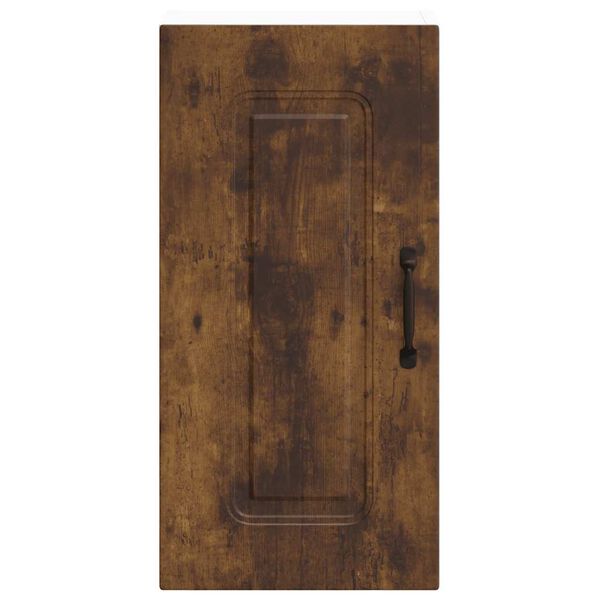 vidaXL Keukenbovenkast Kalmar bewerkt hout gerookt eikenkleurig