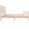 vidaXL Bedframe massief grenenhout 120x200 cm
