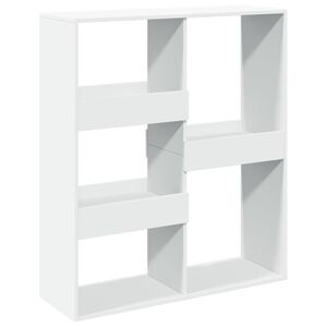 vidaXL Kamerscherm 100x33x115 cm bewerkt hout wit