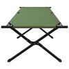 vidaXL Opvouwbaar Camping Bed Groen 210 x 80 x 46 cm Oxford stof