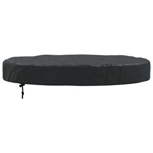 vidaXL Buiten Tafel Hoes 62 x 62 x 10 cm 210D Oxford Stof Rond