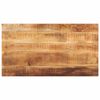 vidaXL Tafelblad rechthoekig 100x60x2,5 cm massief ruw mangohout