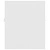 vidaXL Wastafelkast 41x38,5x46 cm bewerkt hout wit
