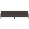 vidaXL Boxspringbed Donkerbruin 90 x 200 cm Stof