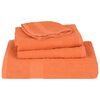 vidaXL Washandjes 4 st FROGN 30x30 cm 100% katoen oranje