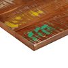 vidaXL Tafelblad vierkant 60x60x2,5 cm massief gerecycled hout