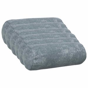 vidaXL Kussensloop 6 pcs HEERLEN Lichtblauw &Oslash; 15 x 40 cm Chenille Stof