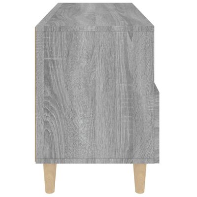 vidaXL Tv-meubel 80x36x50 cm bewerkt hout grijs sonoma eikenkleurig