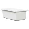 vidaXL Keukenwasbak Wit 21 x 44 x 14 cm Graniet