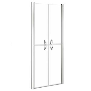 vidaXL Douchedeur 71x190 cm ESG transparant