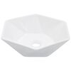 vidaXL Wastafel 41x36,5x12 cm keramiek wit