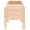 vidaXL Plantenbak 62x30x38 cm massief grenenhout
