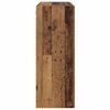 vidaXL Wandgemonteerde Kasten 2 pcs Oud hout 69,5 x 34 x 90 cm