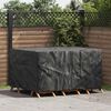 vidaXL Meubelhoes Effen Zwart 180 x 120 x 74 cm 600D