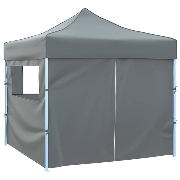 vidaXL Partytent Antraciet 291 x 291 x 315 cm Oxford Stof