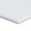 vidaXL Traagschuimmatras topper for Volwassene Zacht 120 x 200 cm Wit