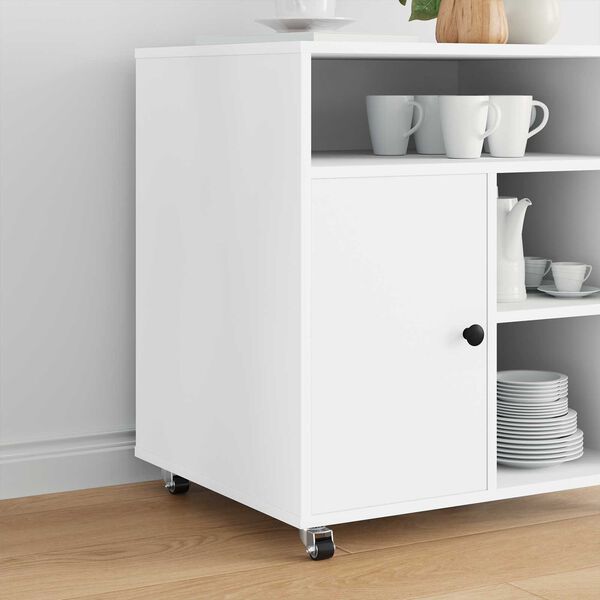 vidaXL Caster 12 pcs Zilver 50 mm Nylon