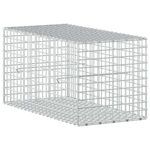 vidaXL Gabion met 5 mm draad en 5x5 cm gaas 50x100x50 cm