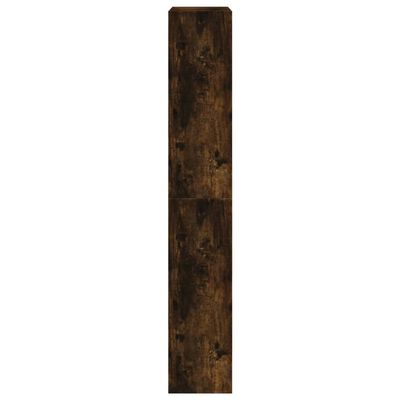 vidaXL Schoenenkast 60x21x125,5 cm bewerkt hout gerookt eikenkleurig