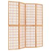 vidaXL Kamerscherm inklapbaar 4 panelen Japanse stijl 160x170 cm
