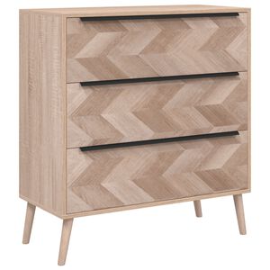Finori Dressoir Lusk 03A 80x38,5x87 cm sonoma eikenkleurig