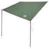 vidaXL Caravanluifel 240 x 350 cm Waterdicht Groen taft