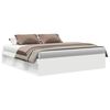 vidaXL Bedframe wit 180x200 cm Super King Size