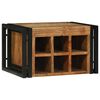 vidaXL Wijnrek 2 st 46 x 35 x 27,5 cm Massief Acaciahout