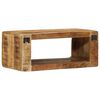vidaXL | TV Kast | met plank Bruin 60 x 30 x 25 cm Massief mangohout