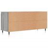 vidaXL Tv-meubel 104x35x50 cm bewerkt hout grijs sonoma eikenkleurig
