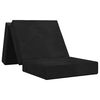 vidaXL Vouwbare Bankbed 90 x 67 x 45 cm Zwart