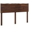 vidaXL Live Edge Hoofdbord ROSTOCK Donkerbruin 150 cm