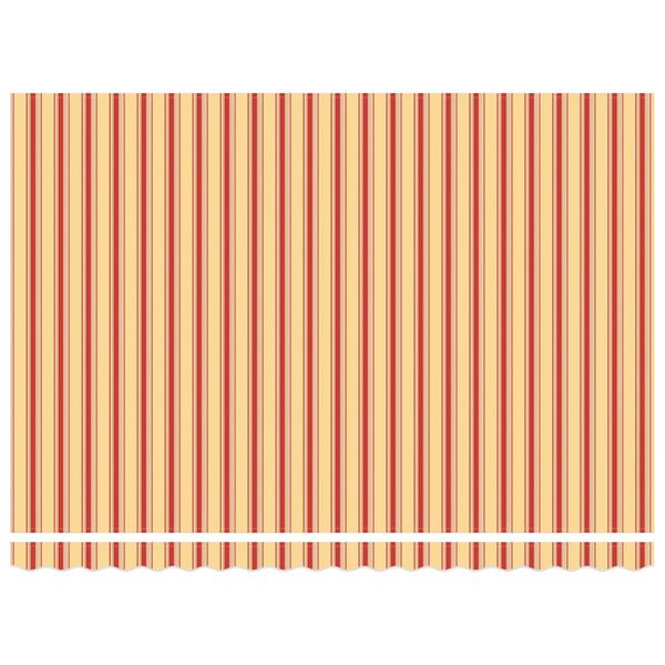 vidaXL Inklapbaar Zonnescherm Multikleur 450 &times; 300 cm