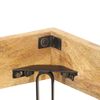 vidaXL Bedframe massief mangohout 180x200 cm