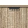 vidaXL Dressoir Sonoma Eiken 69,5 x 33 x 82 cm Bewerkt hout