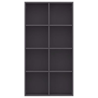 vidaXL Boekenkast/dressoir 66x30x130 cm bewerkt hout grijs