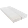 vidaXL Bed met matras fluweel blauw 180x200 cm