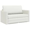 vidaXL Slaapbank Wit 124 x 71 x 78 cm Kunstleer