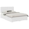 vidaXL Bedframe met lade met hoofdeinde Wit 150 x 200 cm Bewerkt hout